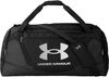 Am image of a Custom Under Armour Undeniable 5.0 LG Duffle Bag in BLK/MT SLV!