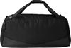 Am image of a Custom Under Armour Undeniable 5.0 LG Duffle Bag in BLK/MT SLV!