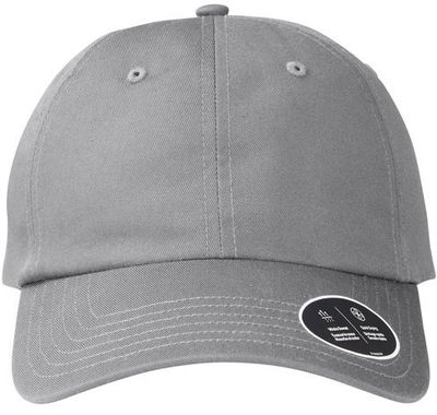 Am image of a Custom Under Armour Team Chino Hat in Grey!