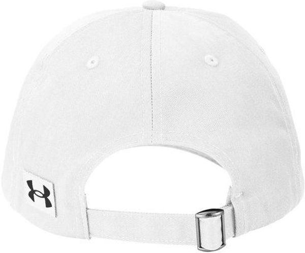 Am image of a Custom Under Armour Team Chino Hat in White!