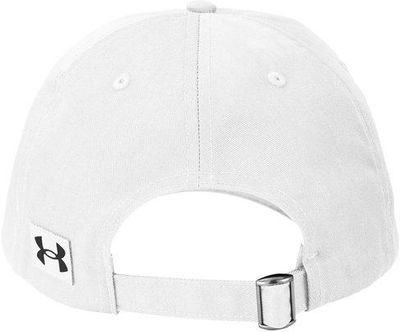 Am image of a Custom Under Armour Team Chino Hat in White!