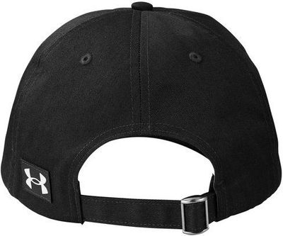 Am image of a Custom Under Armour Team Chino Hat in Black!