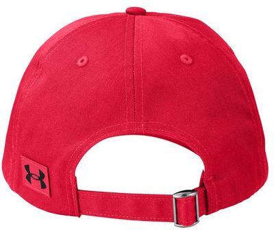 Am image of a Custom Under Armour Team Chino Hat in Red!