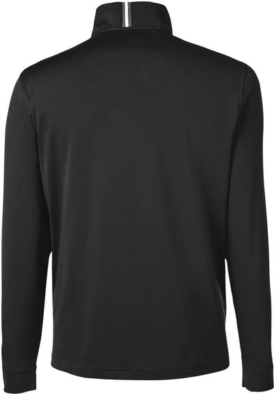 Am image of a Custom Under Armour Mens Playoff Quarter Zip in Black!