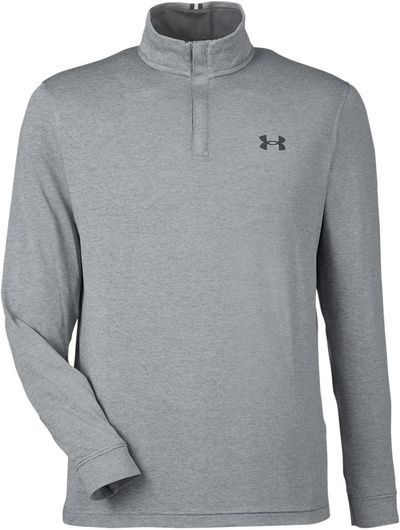 Am image of a Custom Under Armour Mens Playoff Quarter Zip in Steel!