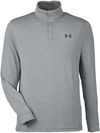 Am image of a Custom Under Armour Mens Playoff Quarter Zip in Steel!