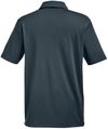 Am image of a Custom Under Armour Men's Tech™ Polo in Stealth Grey/White!