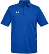 Am image of a Custom Under Armour Men's Tech™ Polo in Royal/White!