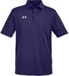 Am image of a Custom Under Armour Men's Tech™ Polo in Purple/White!