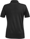 Am image of a Custom Under Armour Ladies Tech Polo in Black/White!