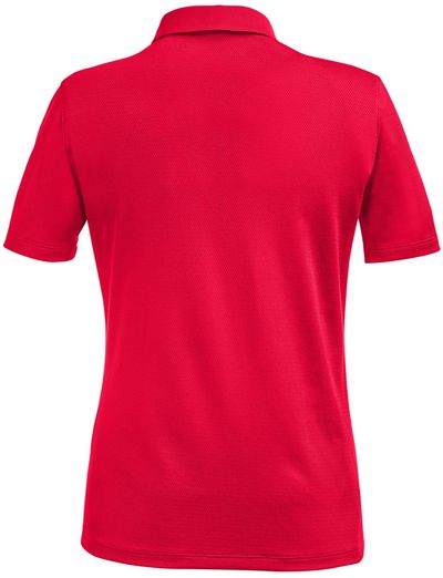 Am image of a Custom Under Armour Ladies Tech Polo in Red/White!