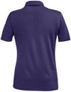 Am image of a Custom Under Armour Ladies Tech Polo in Purple/White!