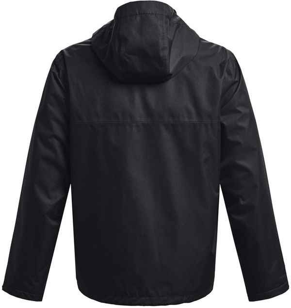 Am image of a Custom Under Armour Men's Porter 3 in 1 2.0 Jacket in BLK/ PTC GRY!