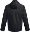 Am image of a Custom Under Armour Men's Porter 3 in 1 2.0 Jacket in BLK/ PTC GRY!
