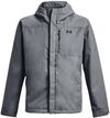 Am image of a Custom Under Armour Men's Porter 3 in 1 2.0 Jacket in PT GRY/ BLK!