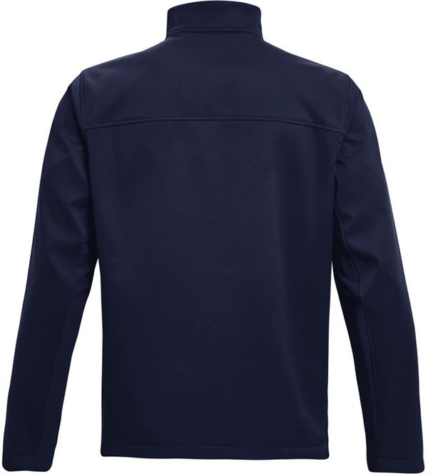 Am image of a Custom Under Armour Men's ColdGear® Infrared Shield 2.0 Jacket in MD NVY/ M NV!