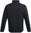 Am image of a Custom Under Armour Men's ColdGear® Infrared Shield 2.0 Jacket in BLK/ PTC GR!