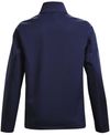 Am image of a Custom Under Armour Ladies ColdGear Infrared Shield 2 Jacket in MID NVY/ WHT!