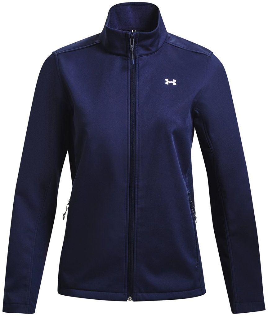 Under Armour Ladies ColdGear Infrared Shield 2 Jacket in MID NVY/ WHT