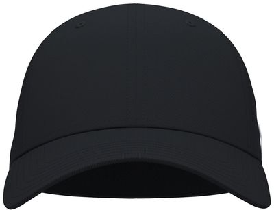 Am image of a Custom Under Armour Unisex Team Blitzing Cap in Black/White!