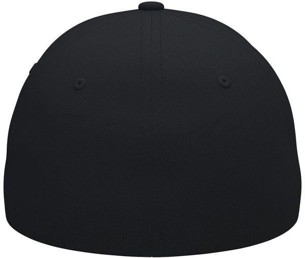 Am image of a Custom Under Armour Unisex Team Blitzing Cap in Black/White!