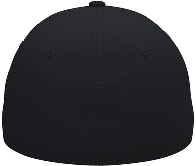 Am image of a Custom Under Armour Unisex Team Blitzing Cap in Black/White!