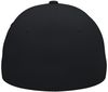 Am image of a Custom Under Armour Unisex Team Blitzing Cap in Black/White!