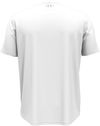 Am image of a Custom Under Armour Men's Team Tech T Shirt in White/Mod Grey!