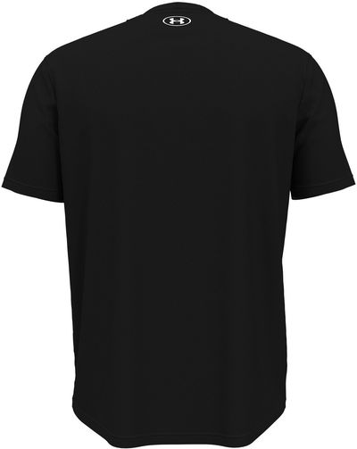 Am image of a Custom Under Armour Men's Team Tech T Shirt in Black/White!