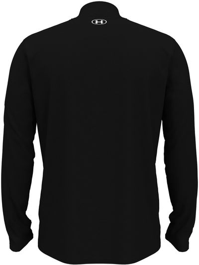 Am image of a Custom Under Armour Men's Team Tech Quarter Zip in Black!