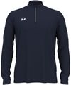 Am image of a Custom Under Armour Men's Team Tech Quarter Zip in Midnight Navy!