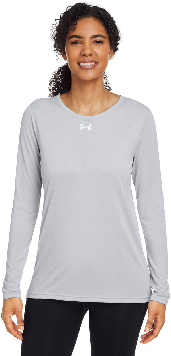 An image of a Custom Under Armour Ladies' Team Tech Long Sleeve T Shirt!