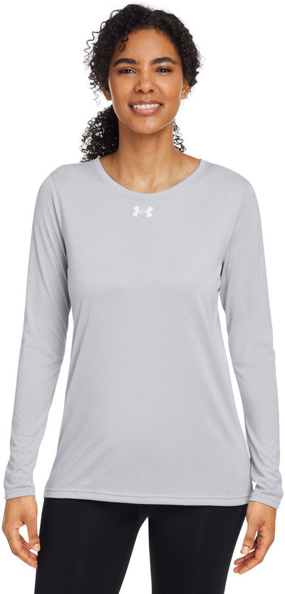 An image of a Custom Under Armour Ladies' Team Tech Long Sleeve T Shirt!