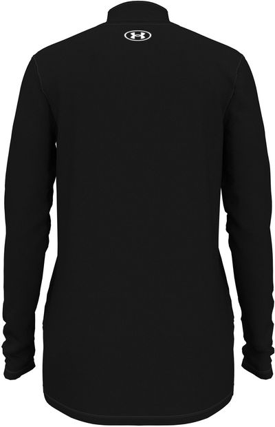 Am image of a Custom Under Armour Ladies' Team Tech Half Zip in Black!