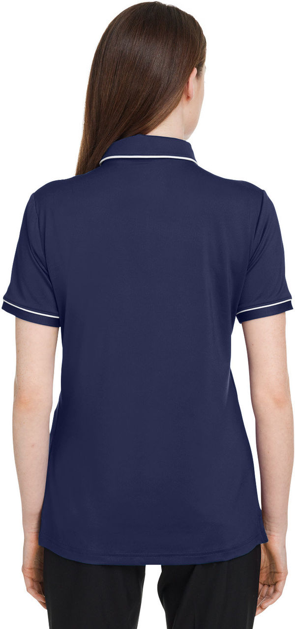 An image of a Custom Under Armour Ladies' Tipped Teams Performance Polo!
