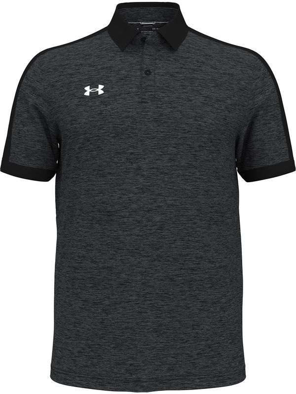 Am image of a Custom Under Armour Men's Trophy Level Polo in Black!