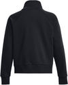 Am image of a Custom Under Armour Ladies Rival Fleece Quarter Zip in Black!