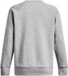 Am image of a Custom Under Armour Ladies Rival Fleece Sweatshirt in Grey!