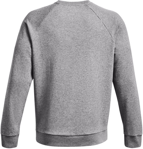 Am image of a Custom Under Armour Mens Rival Fleece Sweatshirt in Grey!