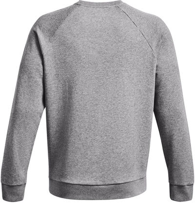 Am image of a Custom Under Armour Mens Rival Fleece Sweatshirt in Grey!