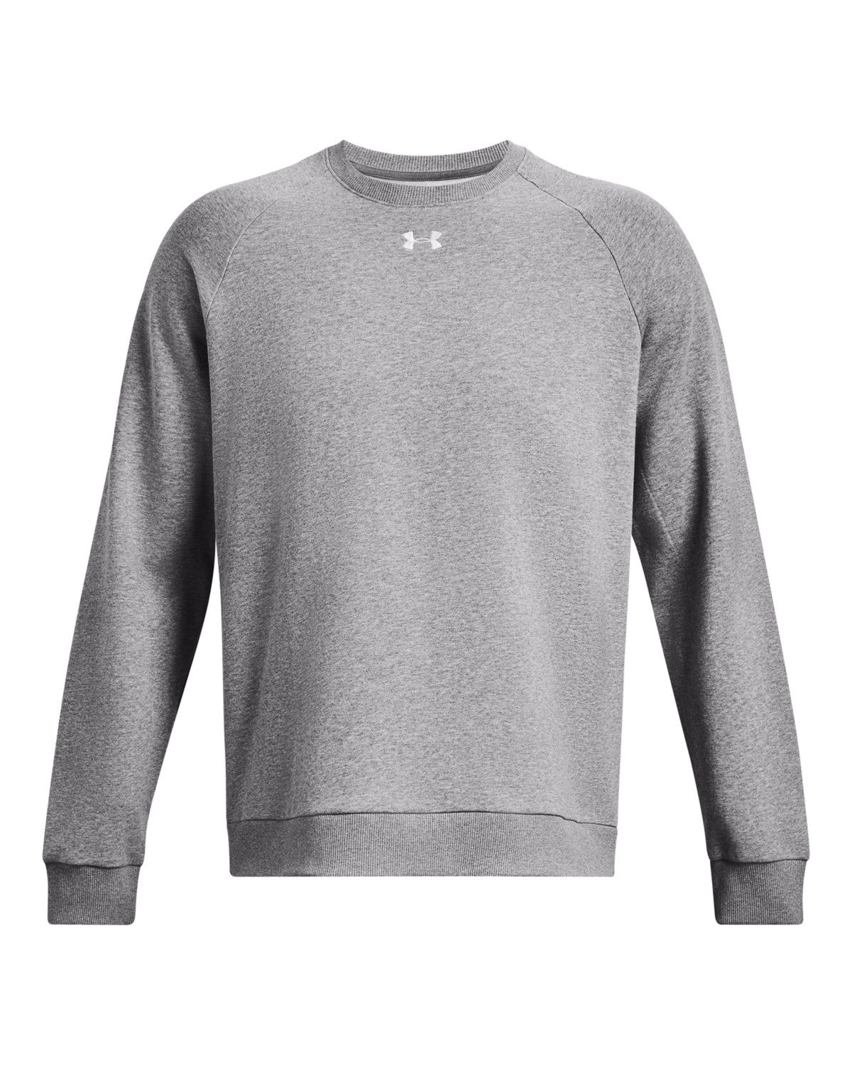Under Armour Mens Rival Fleece Sweatshirt in Grey