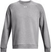 Am image of a Custom Under Armour Mens Rival Fleece Sweatshirt in Grey!