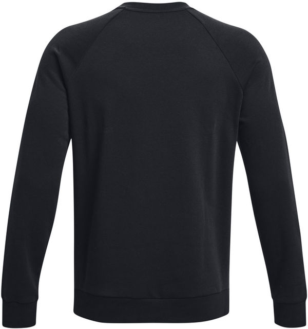 Am image of a Custom Under Armour Mens Rival Fleece Sweatshirt in Black!