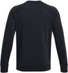 Am image of a Custom Under Armour Mens Rival Fleece Sweatshirt in Black!