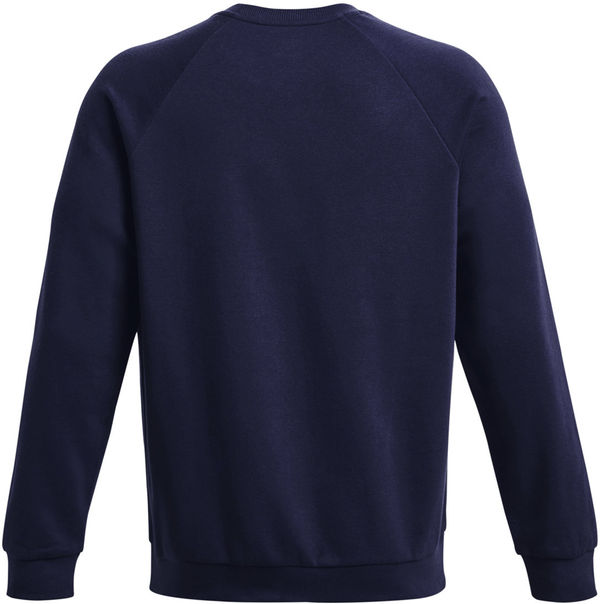 Am image of a Custom Under Armour Mens Rival Fleece Sweatshirt in Mid Navy!