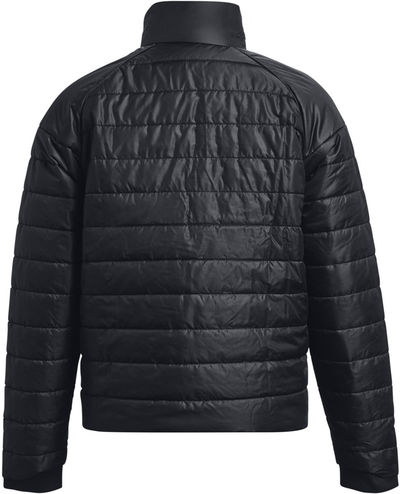 Am image of a Custom Under Armour Ladies Storm Insulate Jacket in Black!