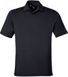 Am image of a Custom Under Armour Mens Recycled Polo in Black!