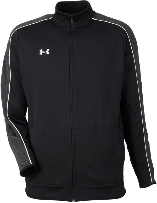Am image of a Custom Under Armour Mens Command Full Zip in Black!