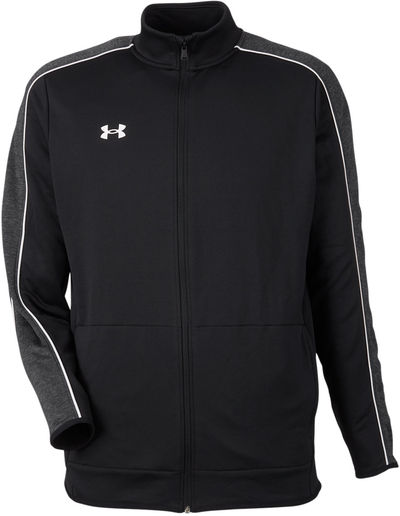 Am image of a Custom Under Armour Mens Command Full Zip in Black!