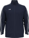 Am image of a Custom Under Armour Mens Command Full Zip in Navy!